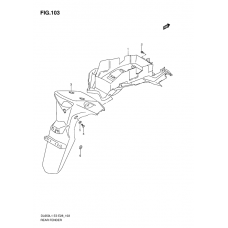 Rear fender              

                  Dl650al1 e33