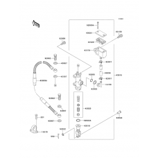 Rear master cylinder