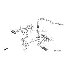 Brake pedal/ change pedal              

                  CBF600S6/SA6/N6/NA6