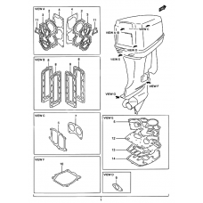 Opt : gasket set