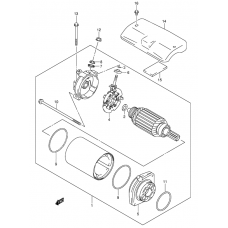 Starting motor