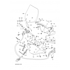 Steering handle & cable