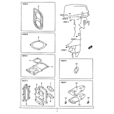 Opt : gasket set