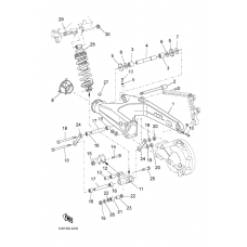 Rear arm. suspension