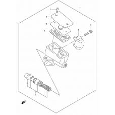 Front master cylinder