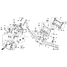 Handle pipe/top bridge