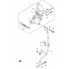 Front master cylinder              

                  Gs500k4/uk4