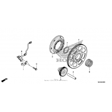 Pulse generator + starting clutch