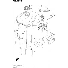 Топливный бак (Ykv) (Sv650Al7 E28)