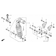 Rear cushion              

                  CBR900RR2,3