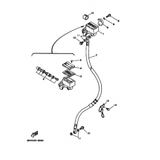Front master cylinder