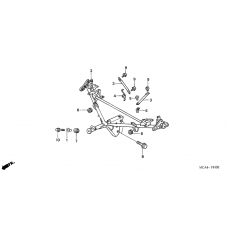 Cowl stay              

                  GL1800A1/A2/A3 /A4/A5