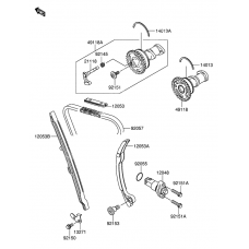 Camshaft/tensioner