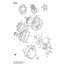 Crankcase cover ass`y (v