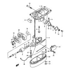 Drive shaft housing