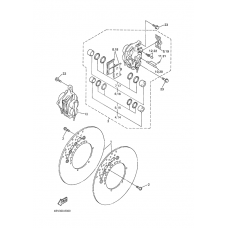 Front brake caliper