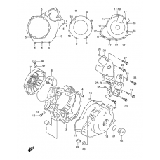 Crankcase cover ass`y (v