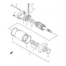 Starting motor