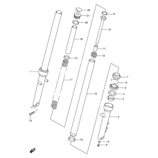 Front damper              

                  Model v/w/x