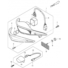 Rear combination lamp