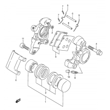 Rear caliper              

                  Model w