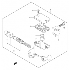 Front master cylinder              

                  Model k4/k5