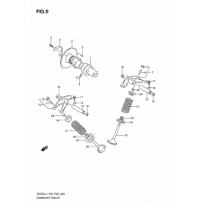 Cam shaft/valve