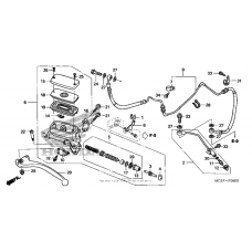 Главный цилиндр сцепления