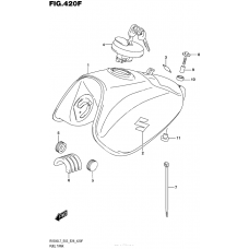 Топливный бак (For Pgz) (Rv200L7 E33)