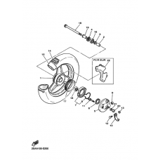 Переднее колесо