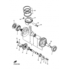 Crankshaft piston