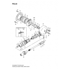 Propeller shaft - final drive gear