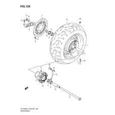 Rear wheel complete assy              

                  Vlr1800l1 e3