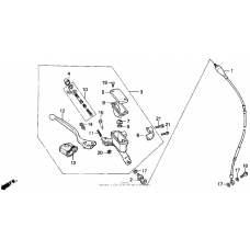 Fr. brake master cyl. 90-91
