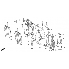 Radiator              

                  CRF450R5,6,7,8