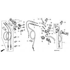 Handle lever/switch/cable              

                  CRF450R4,5,6,7,8