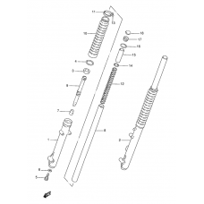 Front damper              

                  Model k1 e71