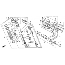 Rear cushion              

                  CR500RM/RN/RP