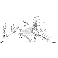 Rear brake master cylinder (nss300)