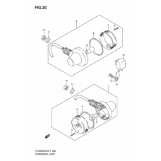 Turnsignal front & rear lamp