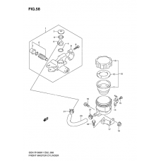 Front master cylinder