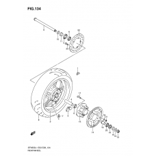 Rear wheel complete assy              

                  Sfv650l1 e3