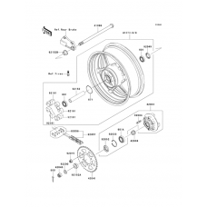 Rear wheel/chain