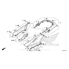 Side cover + rear cowl