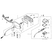 Taillight unit ass`y