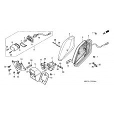 Taillight unit ass`y