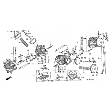 Carburetor + component parts