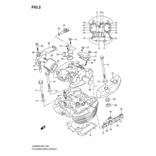 Front cylinder head              

                  Model k6/k7/k8