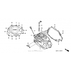 Right crankcase cover (2)