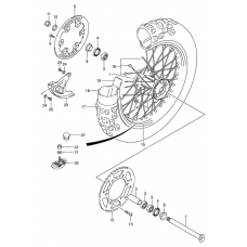 Rear wheel complete assy              

                  Model k5